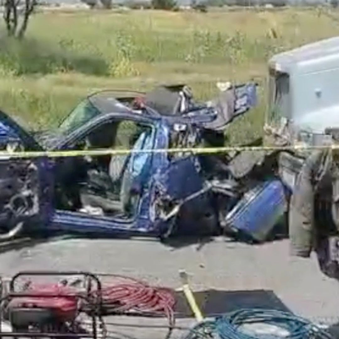Muere Menor de Siete Años y Un Adulto en un Choque en la Carretera Salamanca - Celaya.
